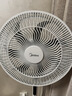 美的（Midea）【闪拆系列】一键闪电拆装直流变频家用语音电风扇一级能效轻音落地扇大风力卧室立式电扇SDJ30BC 实拍图