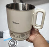 美的（Midea）第二代便携式可折叠烧水杯电热水壶春游差旅 保温泡面杯小容量迷你无缝内胆 0.7升 SH07S104 实拍图