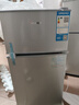 志高小冰箱迷你小型家用冷藏冷冻两用宿舍出租房用双门办公室电冰箱节能省电 【一级能效】66L银色【瞬冻锁鲜 分区鲜储】 实拍图