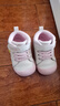 基诺浦（ginoble）学步鞋婴儿夏季网面鞋8-18个月男女宝宝机能鞋GB2438白色 晒单实拍图