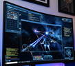 三星（SAMSUNG）37英寸 G75F 4K 165Hz HVA 1000R曲面 HDR600 超薄 护眼认证 玄龙骑士 电竞显示器 LS37FG756ECXXF 实拍图