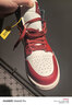 Jordan男AJ1小芝加哥配色 AJ 1中帮运动休闲鞋DQ8426-105白红42.5 实拍图