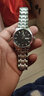 天王（TIAN WANG）手表男士机械表经典双日历显示钢带大表盘夜光男表送父亲生日礼物 黑盘男表5732（支持定制刻字） 实拍图