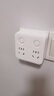 得力（deli）86型转换插头/转换插座/电源转换器/一转多插座分控 一转四转换插头 适用于卧室、厨房 18347 实拍图