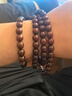 龍隐正宗小叶紫檀手串男女士款文玩手链檀香木佛珠子转运正品高端情侣 大满星款【京仓速发】 8mm*108颗 实拍图