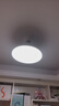 欧普照明（OPPLE）风扇灯吊扇灯24瓦LED照明低噪音餐厅卧室吊灯灯具包安装 冰风白 实拍图