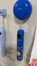 ApiYoo艾优A9pro儿童电动牙刷蓝色消毒架套装语音提醒软毛 3-6-15岁学生男女孩 儿童节日生日礼物礼物 实拍图