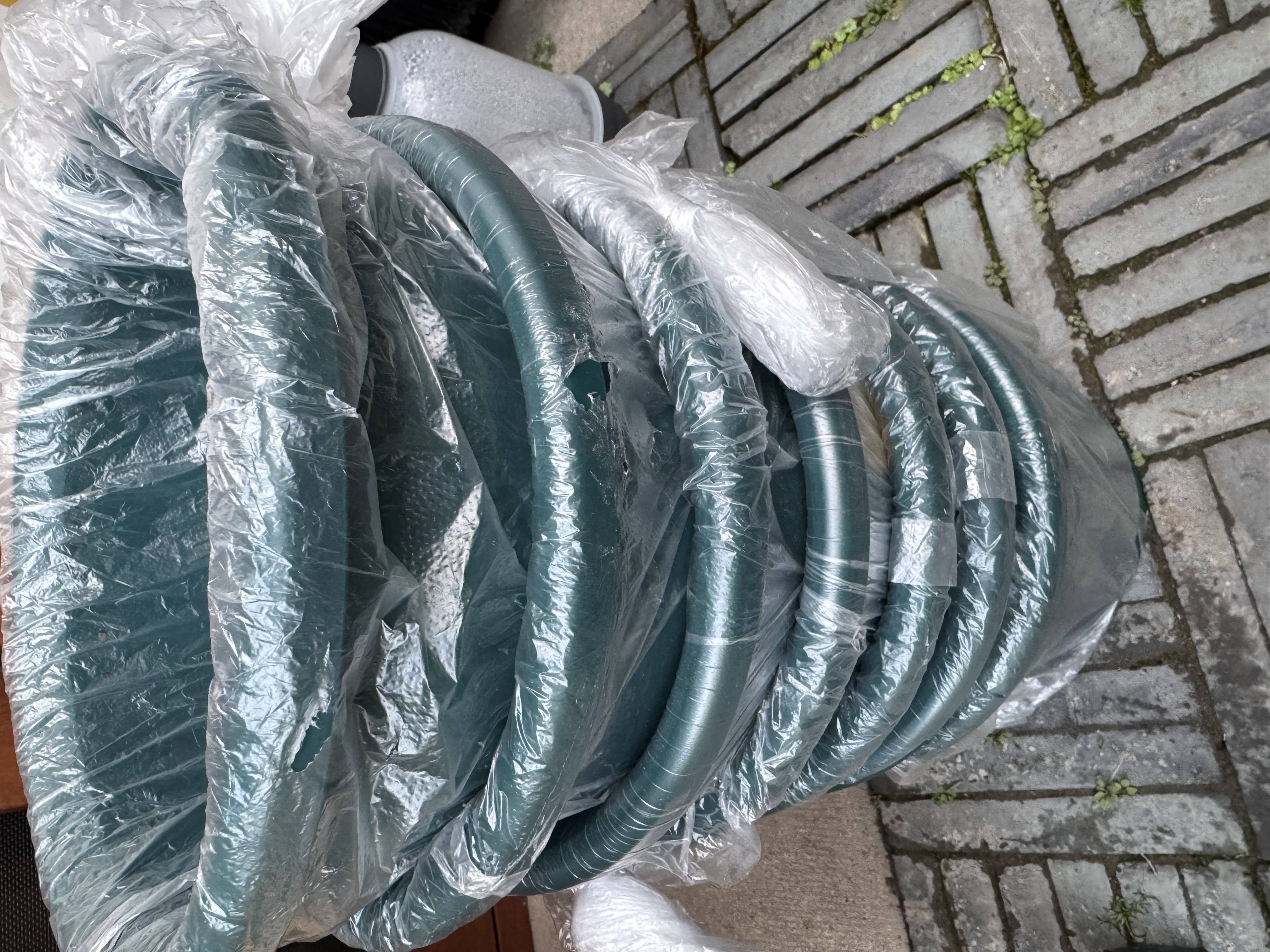 爱丽思花盆塑料圆形树脂多肉花盆种花种菜盆绿萝爱丽丝 军绿口径26.6cm 实拍图