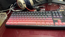 迈从（MCHOSE）G87 V2三模旋钮无线机械键盘电竞游戏客制化有线/蓝牙87键配列gasket结构全键热插拔笔记本办公 G87 黑莓粉渐变侧刻 炽焰轴 实拍图