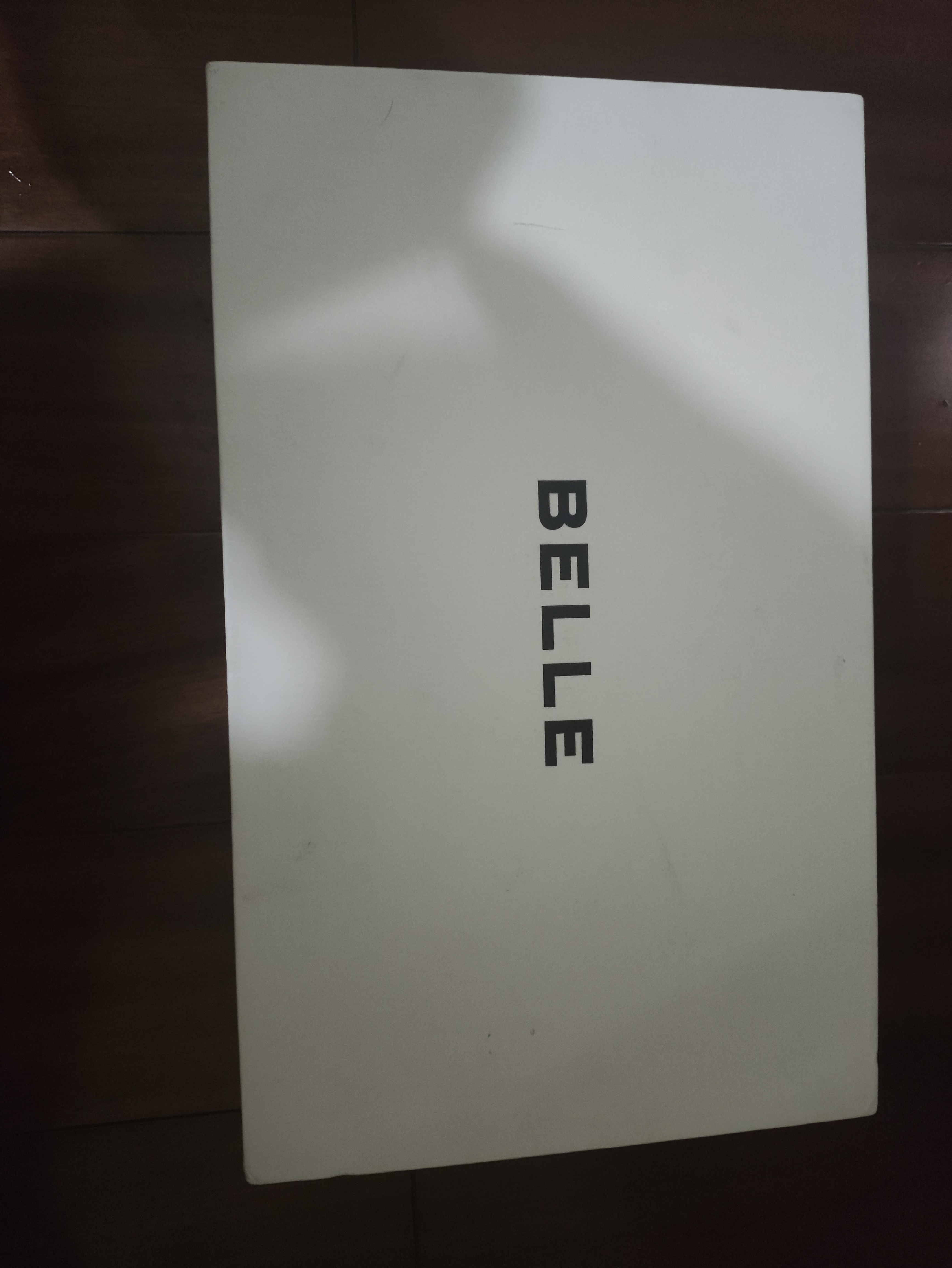 百丽男鞋牛皮小白鞋夏季厚底一脚蹬休闲鞋运动板鞋A1920AM5 黑色 41 实拍图