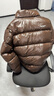 Abercrombie & Fitch男装25秋冬新款美式双拉链LOGO立领羽绒服外套132-5199 棕色 M (180/100A) 实拍图