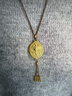宝蒂兹（Potticy）凤香囊黄金流苏吊坠女 999足金镂空花丝凤凰于飞圆牌项链送女友 【凤囊流苏吊坠】 实拍图