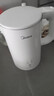 美的（Midea）电热水壶家用烧水壶泡茶0涂层食品级304不锈钢自动断电双层防烫全钢无缝1.5L大容量 MK-HJ1566 实拍图