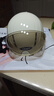 野马（YEMA）3C认证359S电动摩托车头盔男女夏季防晒半盔四季通用安全帽新国标 卡其花+咖短 实拍图