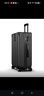 SOO行李箱男拉杆箱大容量旅行箱学生密码箱女商务皮箱子 28英寸黑色 实拍图
