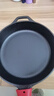 LODGE【美国进口】26CM 不易粘铸铁锅无涂层牛排煎锅通用款L8SK3 实拍图