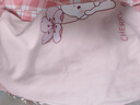 猫人儿童睡衣女童春秋款纯棉小孩长袖中大童家居服套装 花花白兔 140 实拍图