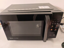 美的（Midea）微碳微波炉烤箱一体机900w微波1000w烧烤平板光波速热23L容量变频臻彩荧幕 （C32） 实拍图