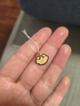 周六福如意祥云黄金吊坠女足金生日礼物计价A0411482 不含链 约1.12g 实拍图