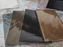 得力（deli） 4本装可定制笔记本本子羊巴皮面本日记本记事本办公 学习用品A5/80张BP107 实拍图