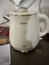 美的（Midea）电热水壶钛材质自动断电外塑内钢艺术家1.8L大容量泡茶家用一键保温 恒温MK-SH60a-Q 实拍图