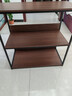 厨房置物架落地多功能切菜桌子工作台多层餐边储物柜收纳架窄边柜 原野橡木色三层长80宽30 实拍图