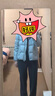百图betu女装秋冬新款羽绒服轻薄短款时尚立领长袖羽绒服2309T07 蓝色 XS 实拍图