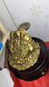 缤越黄铜金蟾招財摆件铜金蟾蜍三足金蟾金蝉摆件客厅玄关摆件开业礼物 实拍图