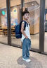 Edison爱迪生小学生书包男护脊反光大容量英伦风校园儿童背包2506-1 实拍图