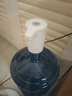 小米米家智能生态链同款抽水器桶装水电动自动上水器家用纯净水桶取水器吸水器饮水机抽水泵压水器 旗舰白升级续航【大水泵+轻音+软水管1根+充电线】 实拍图