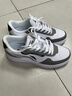 李宁板鞋男鞋子男款春夏2026新款增高透气百搭经典高端颜值运动休闲鞋 【店铺热售】鲨鱼灰/标准白 42 (265mm) 实拍图