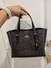 蔻驰（COACH）【品牌直供】女士MOLLIE中号斜挎头提托特包CV965礼物 实拍图