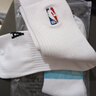 NBA袜子男长筒加大码棉袜吸汗高筒篮球跑步长袜3双 实拍图