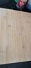 双枪天然竹砧板切菜板实竹案板加大双面可用家用占板50*36*1.8cm 实拍图