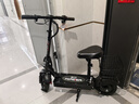永久电动滑板车便携两轮代步车电瓶车迷你小型代驾折叠电动车锂电池 36V黑/45-55KM/7重减震数 实拍图