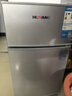 华宝小冰箱小型家用出租房用冷藏冷冻两用一级能效节能省电迷你宿舍寝室办公室二门电冰箱 【店长推荐】58L银色【一级能效】 实拍图