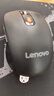 联想（Lenovo） 无线蓝牙双模鼠标 便携办公鼠标 人体工程学设计 适用台式机一体机笔记本平板 Howard黑色 实拍图