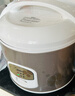 美的（Midea）电饭煲 3升 精铸发热盘 简单易控 黑晶聚能3L微压电饭锅 2-4人 【黑晶内胆】迷你机械煲 3L 实拍图