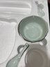 康琴（KANGQIN）釉下彩碗碟套装家用简约碗盘乔迁餐具套装陶瓷盘子碗筷2025新款 十人食 50件套 实拍图