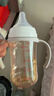 贝亲（Pigeon）玻璃奶瓶160mlS码+PPSU奶瓶240mlM码 1-6个月奶瓶套装 实拍图