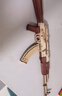 若客（ROKR）AK47 积木枪儿童玩具枪diy手工木质拼装模型枪皮筋枪男孩生日礼物 实拍图