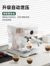 柏翠(petrus) 咖啡机意式浓缩家用小型半自动蒸汽打奶泡PE3833海盐小方  实拍图
