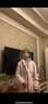 的幸均衡之刃超轻羽毛球拍全碳素纤维羽毛球耐打初学者新手耐用单拍 均衡之刃-天青色（3U） 质保30磅（已穿线+两个手胶） 实拍图