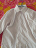 佐马仕 加绒衬衫女款长袖秋冬新款韩范修身白色商务职业工装保暖衬衣女 白色（加绒） 38/XL 实拍图