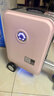 爱尔威（Airwheel）电动行李箱可骑行智能拉杆登机箱可坐可代步20英寸 SL豪华版一粉 实拍图