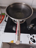 康巴赫炒锅不粘锅316L不锈钢炒菜锅32cm蜂窝平底煎炒锅电磁炉燃气灶通用 实拍图