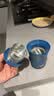 膳魔师（THERMOS）茶旅套装户外露营旅行茶具保温茶壶茶杯生日礼物TCMU-200LC 【升级涂层内胆】琉璃蓝-限时加赠 实拍图