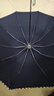 天堂 加大雨伞三折 晴雨两用商务伞经典格纹10骨大雨伞男女 藏青 实拍图