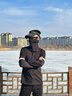 啄木鸟防晒帽子男士夏季户外骑行跑步运动防紫外线遮阳帽子面罩冰袖套装 实拍图