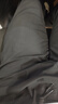 班尼路冰丝休闲夏季轻薄款直筒阔腿裤子男士弹力速干潮流长裤宽松显瘦潮 【轻薄直筒】-中灰#纯色 L 【冰丝面料 清爽透气】 实拍图